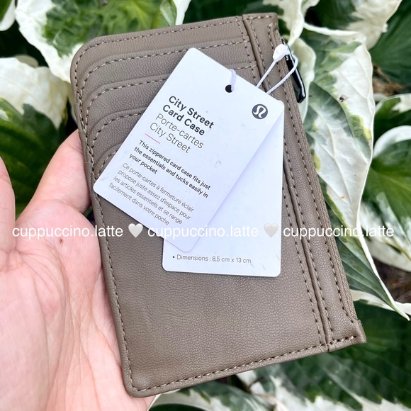 🤎NWT🤎Lululemon Athletica City Street Card Wallet in Artifact - Picture 4 of 10